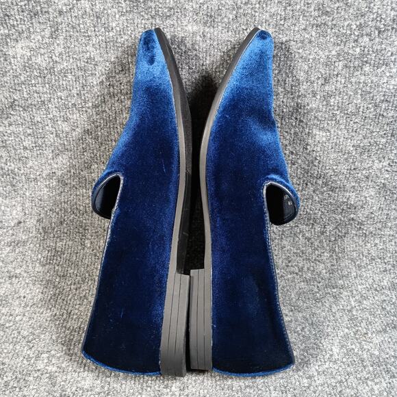 Giorgio Brutini Velvet Loafers 10 Velvet - Picture 6 of 9